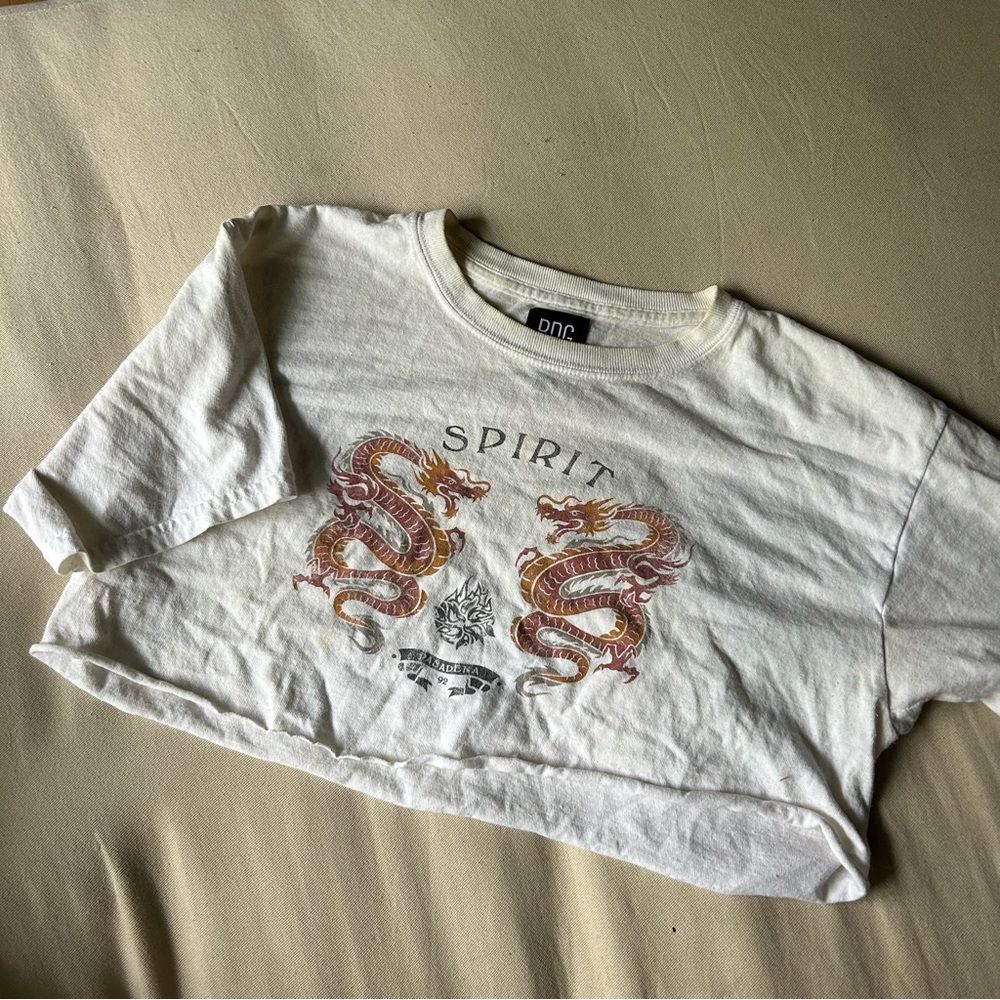 Vintage Graphic Crop Tee